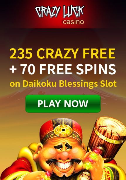 Progressive Jackpot Pot at Crazy Luck Casino